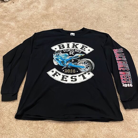 2016 Atlantic Beach Bike Fest t-shirt, size XL - Picture 1 of 4